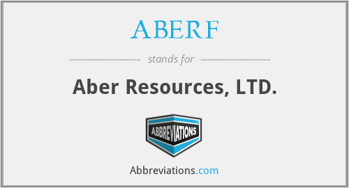 What is the abbreviation for aber resources, ltd.?